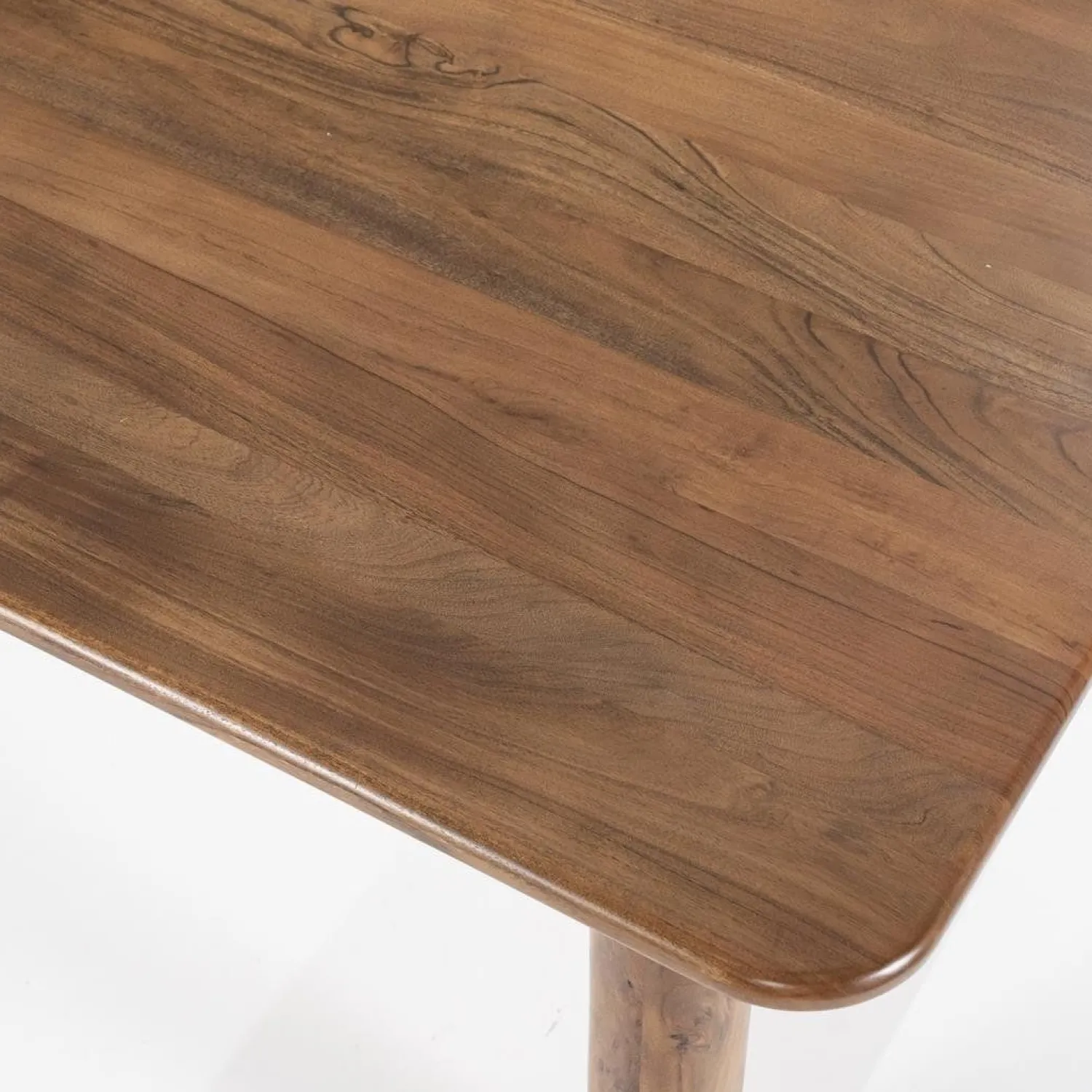 Houten Eettafels|Rechthoekige Eettafels-Eleonora Julian Eettafel Naturel