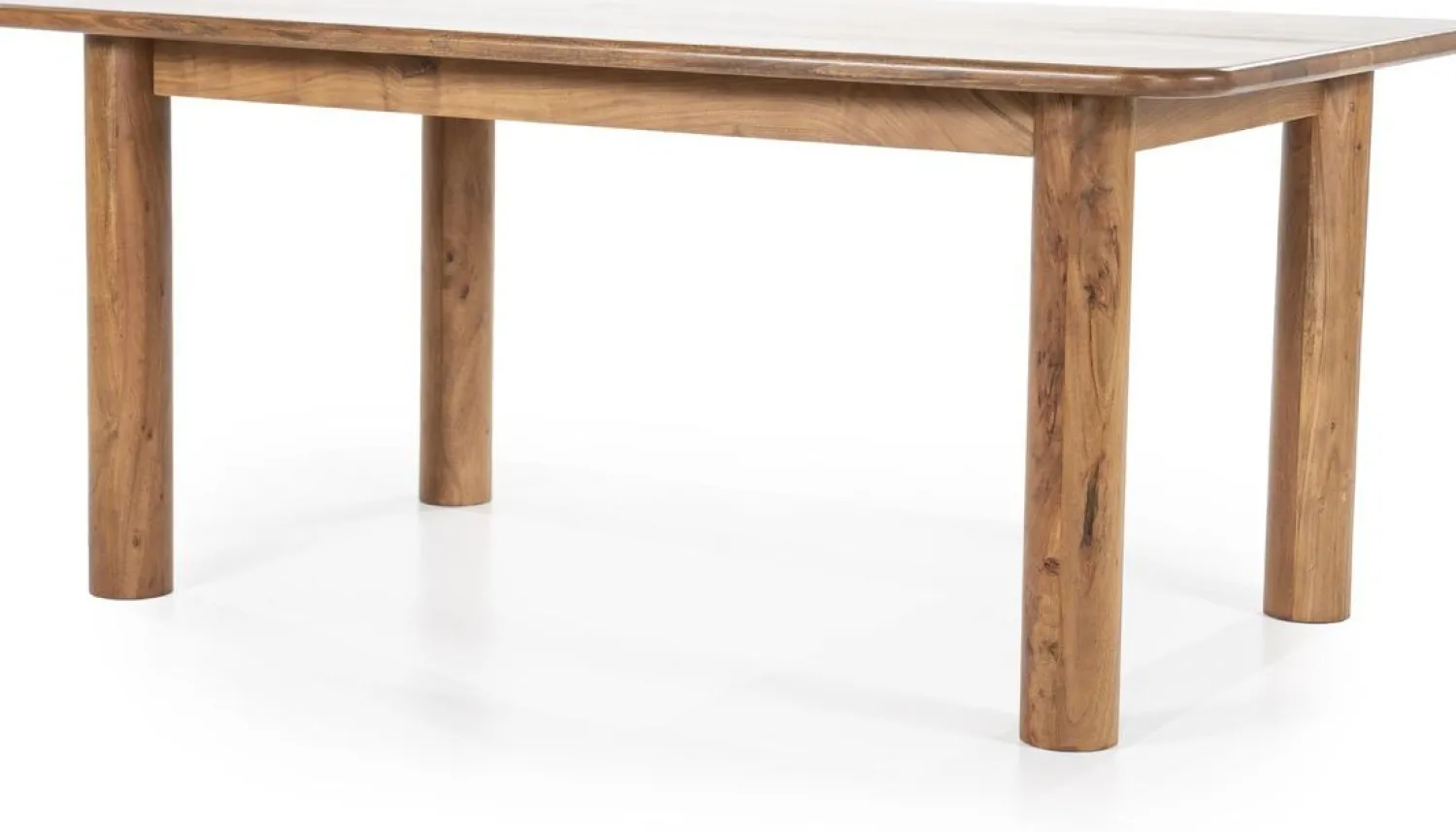 Houten Eettafels|Rechthoekige Eettafels-Eleonora Julian Eettafel Naturel