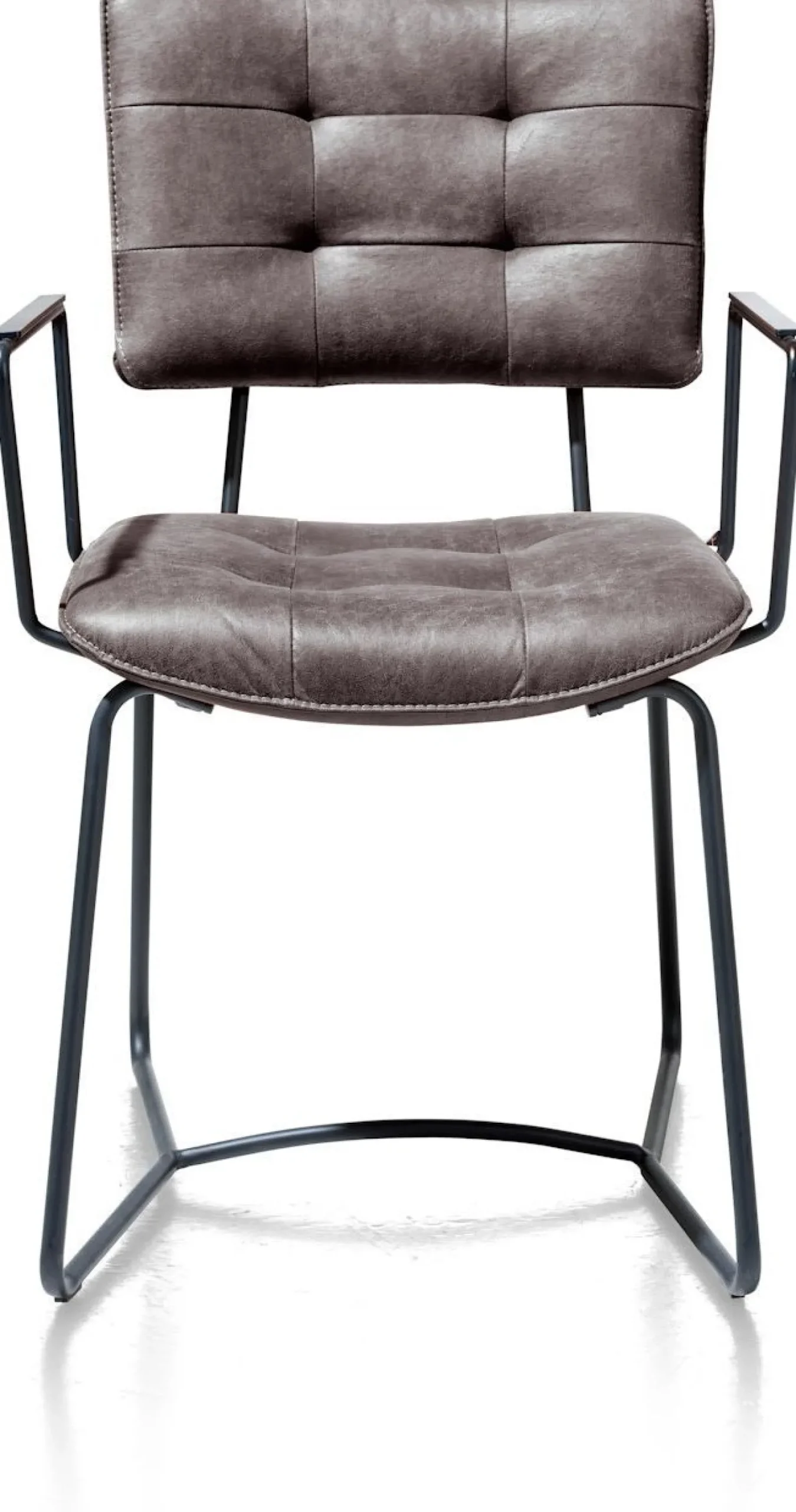 Eetkamerstoelen Met Armleuning-Henders en Hazel Julien Armstoel Antraciet