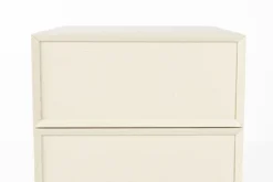 Houten Bijzettafels-Zuiver June Bijzettafel Beige