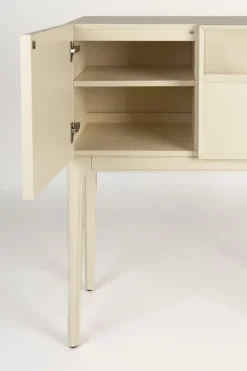 Opbergkasten|Opbergkasten-Zuiver June Highboard Beige