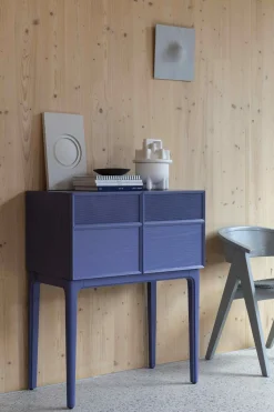 Opbergkasten|Opbergkasten-Zuiver June Highboard Paars