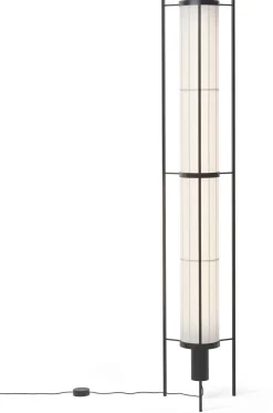 Design Vloerlampen|Vloerlampen-Pastoe K-46 Vloerlamp Wit, Zwart