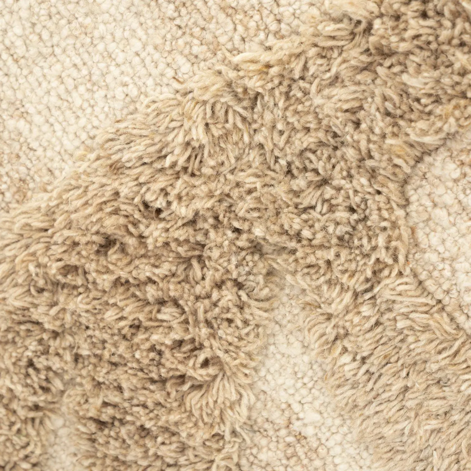 Vloerkleden|Wollen Vloerkleden-By Boo Kabe Vloerkleed Naturel