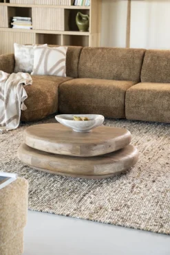 Organische Salontafels-By Boo Kabo Salontafel Light Brown