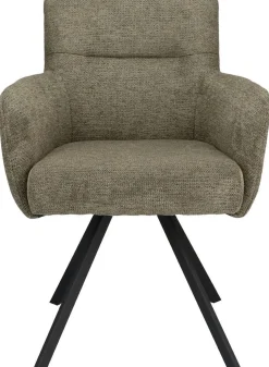 Eetkamerstoelen Met Armleuning-Trendhopper Kaira Eetkamerstoel Hunter