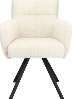 Eetkamerstoelen Met Armleuning-Trendhopper Kaira Eetkamerstoel Natural
