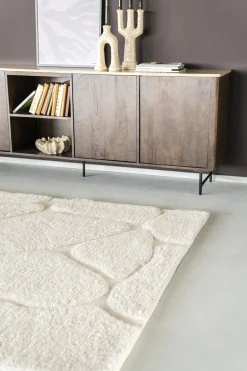 Vloerkleden|Wollen Vloerkleden-By Boo Kala Vloerkleed Off White