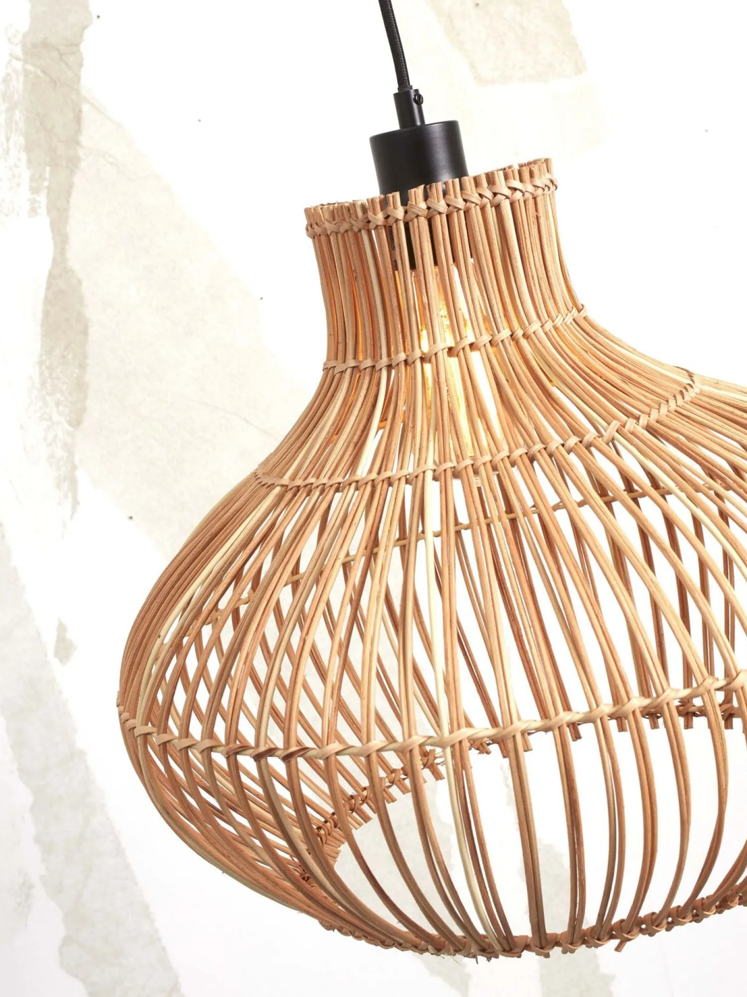 Hanglampen|Hanglampen-Good&Mojo Kalahari Hanglamp Natural, Black