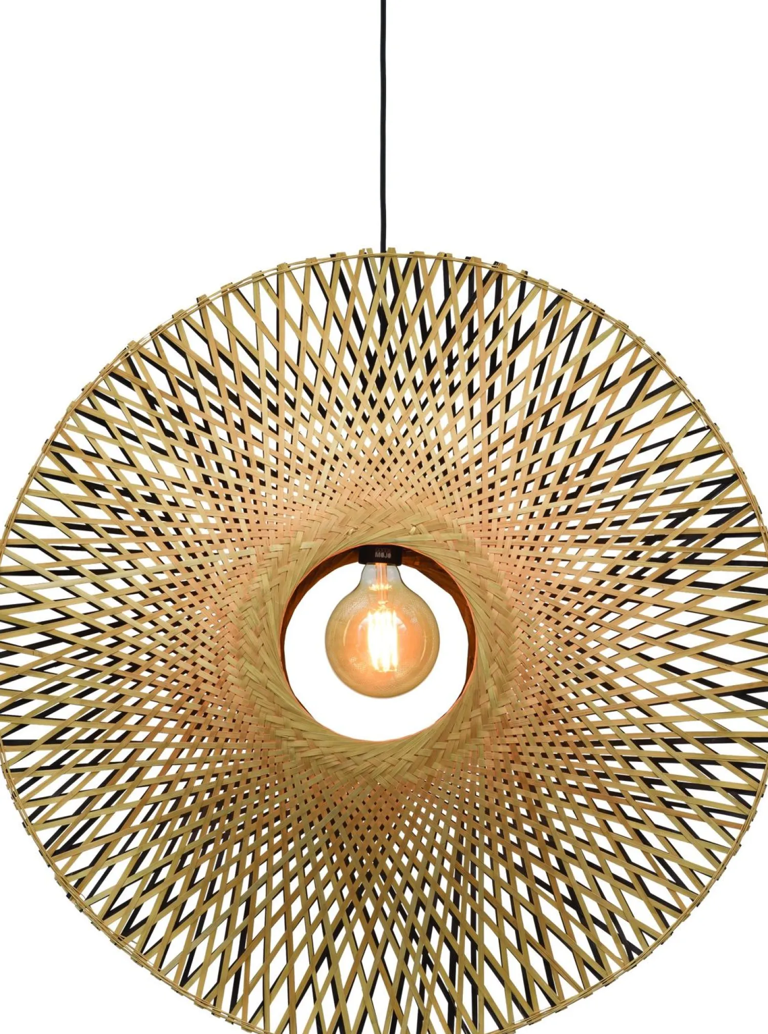 Hanglampen|Hanglampen-Good&Mojo Kalimantan Bamboo Hanglamp Natural/black