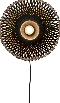 Wandlampen|Wandlampen-Good&Mojo Kalimantan Wandlamp Black