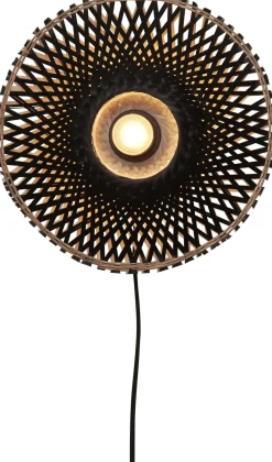Wandlampen|Wandlampen-Good&Mojo Kalimantan Wandlamp Black