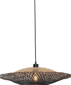 Hanglampen|Hanglampen-Good&Mojo Kalimantan M Hanglamp Black, Natural
