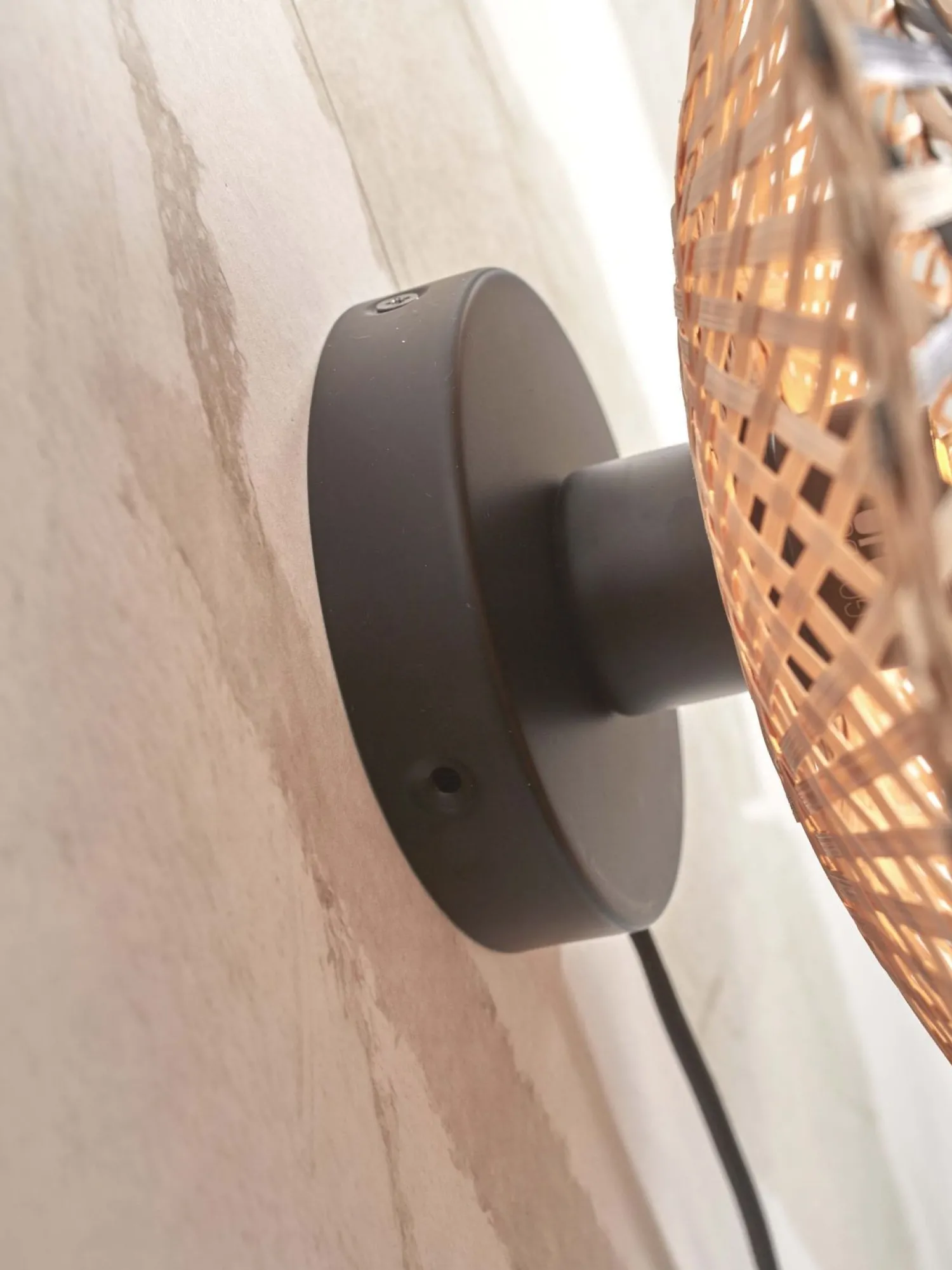 Wandlampen|Wandlampen-Good&Mojo Kalimantan Natural Black Wandlamp Natural, Black