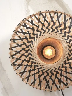 Wandlampen|Wandlampen-Good&Mojo Kalimantan Natural Black Wandlamp Natural, Black