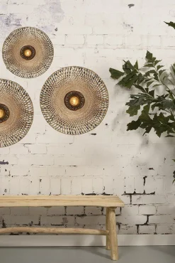 Wandlampen|Wandlampen-Good&Mojo Kalimantan Wandlamp naturel