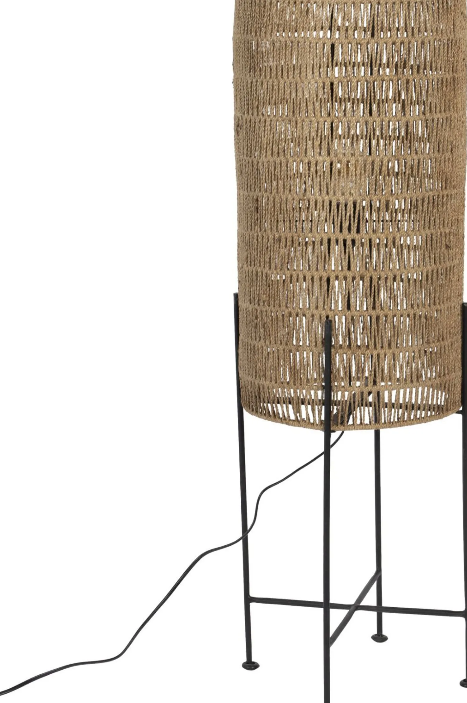 Vloerlampen|Vloerlampen-Dutchbone Kari Vloerlamp Natural