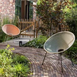 Tuinstoelen-WOOOD Kazoun Tuin Tuinstoel Oranje