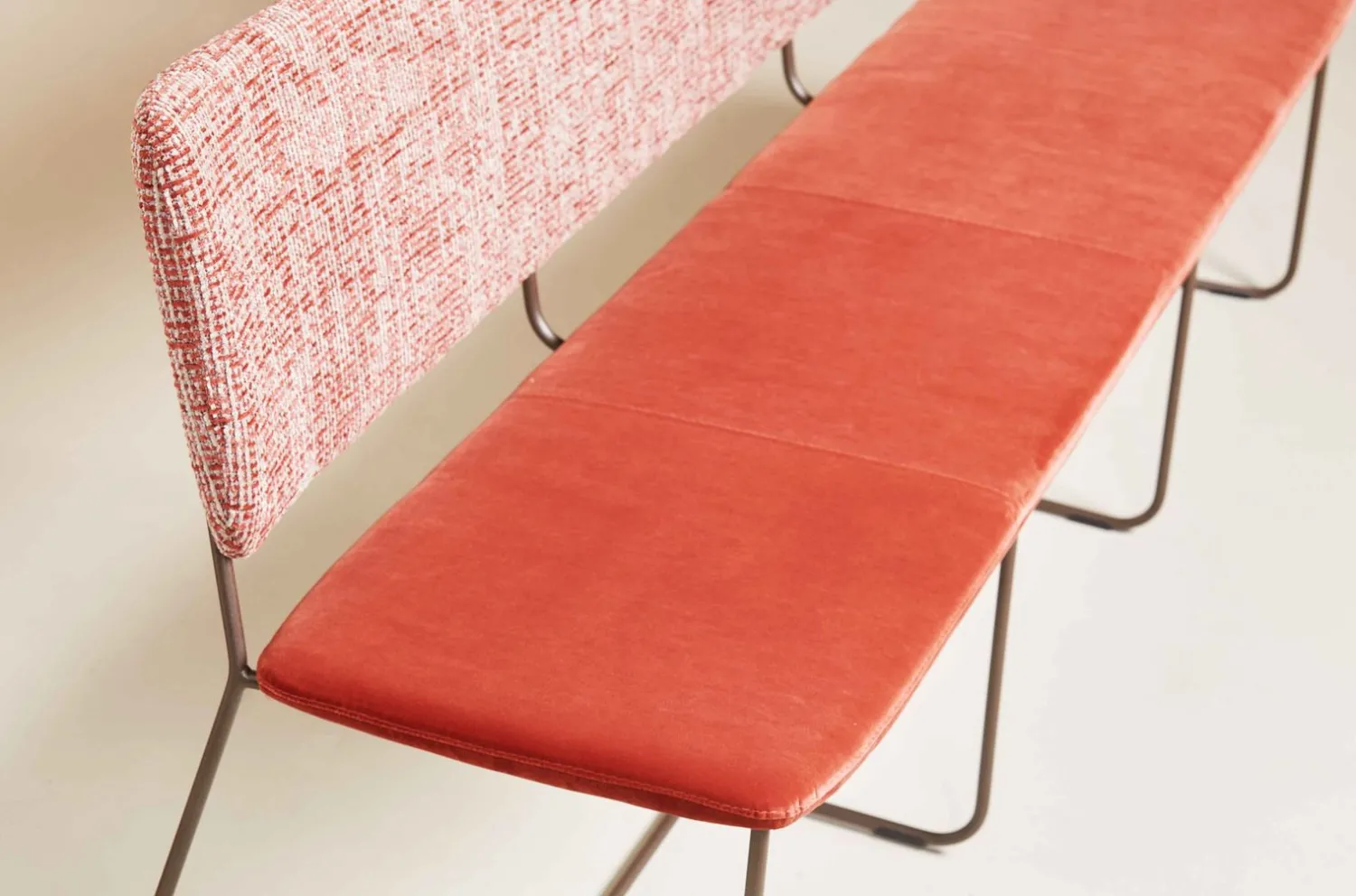 Design Eetkamerbanken-Bert Plantagie Kiko Eetkamerbank Bordeaux