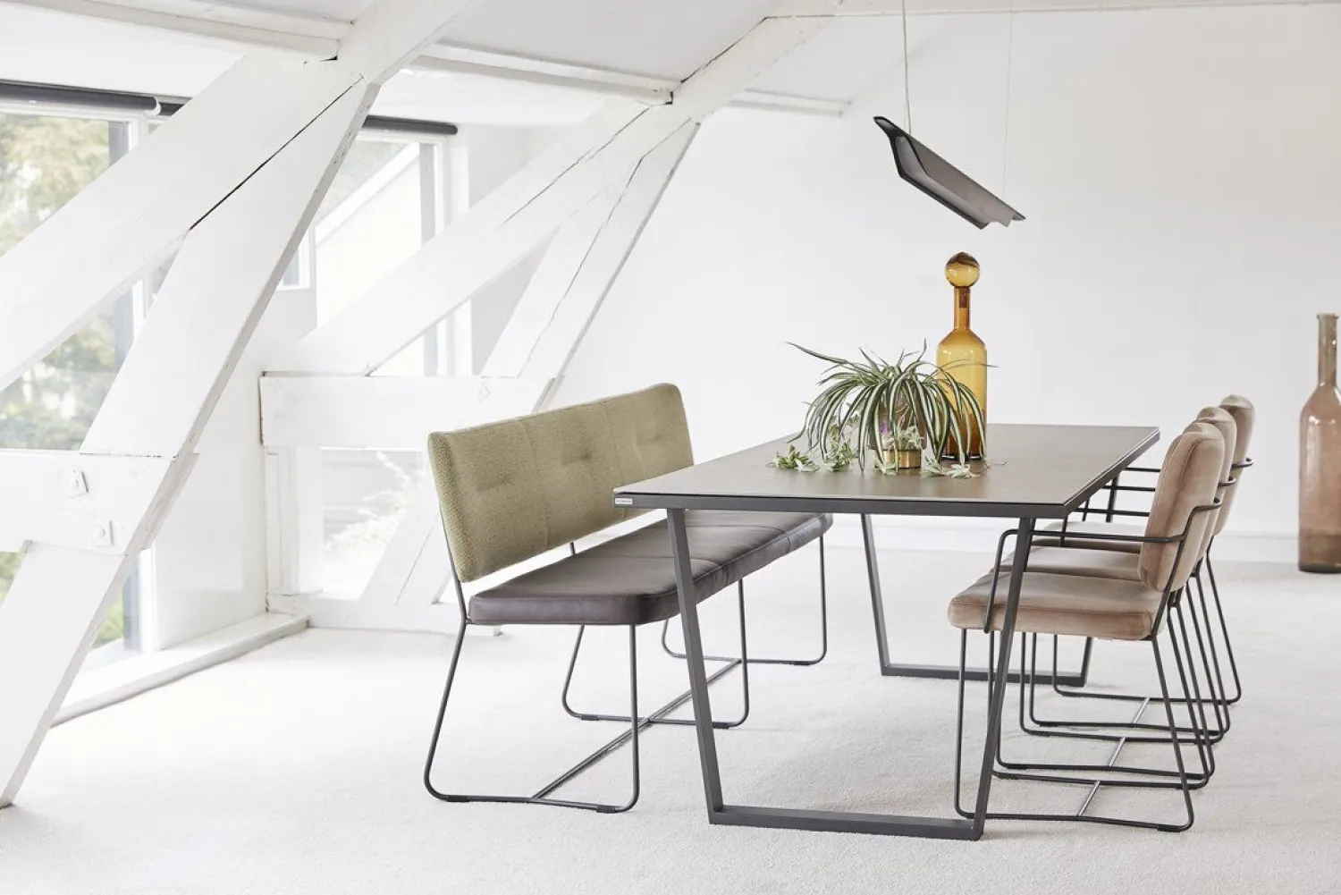 Design Stoelen|Eetkamerstoelen Met Armleuning-Bert Plantagie Kiko Plus Armstoel