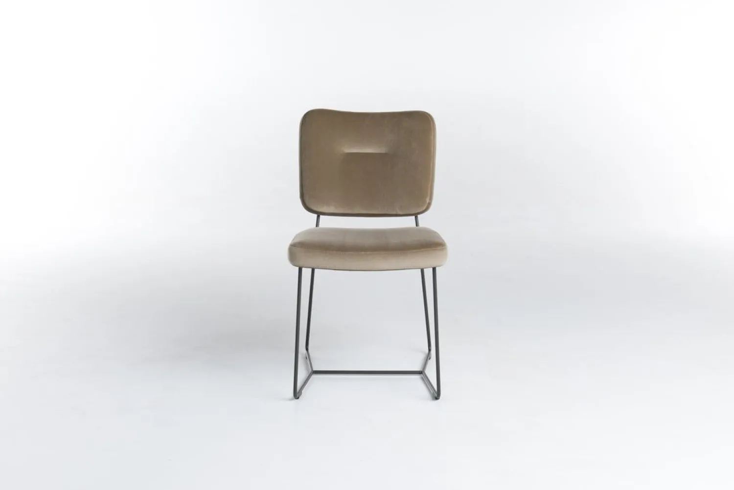 Design Stoelen|Eetkamerstoelen Zonder Armleuning-Bert Plantagie Kiko Plus Eetkamerstoel Taupe
