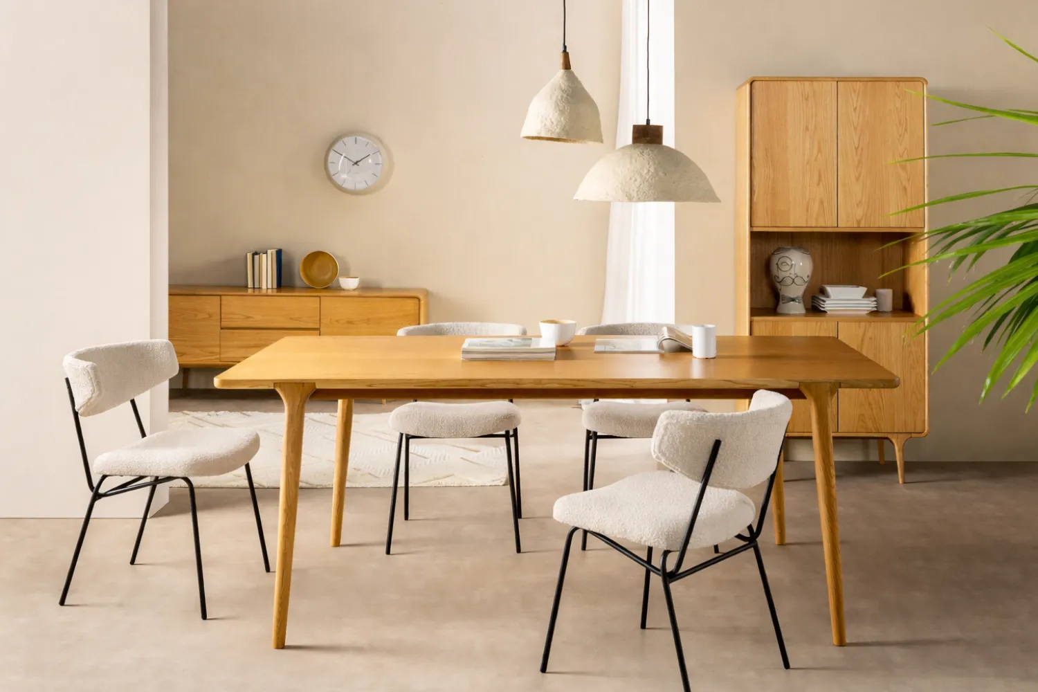 Eetkamerstoelen Zonder Armleuning-Feelings Wonen Kim Eetkamerstoel Naturel