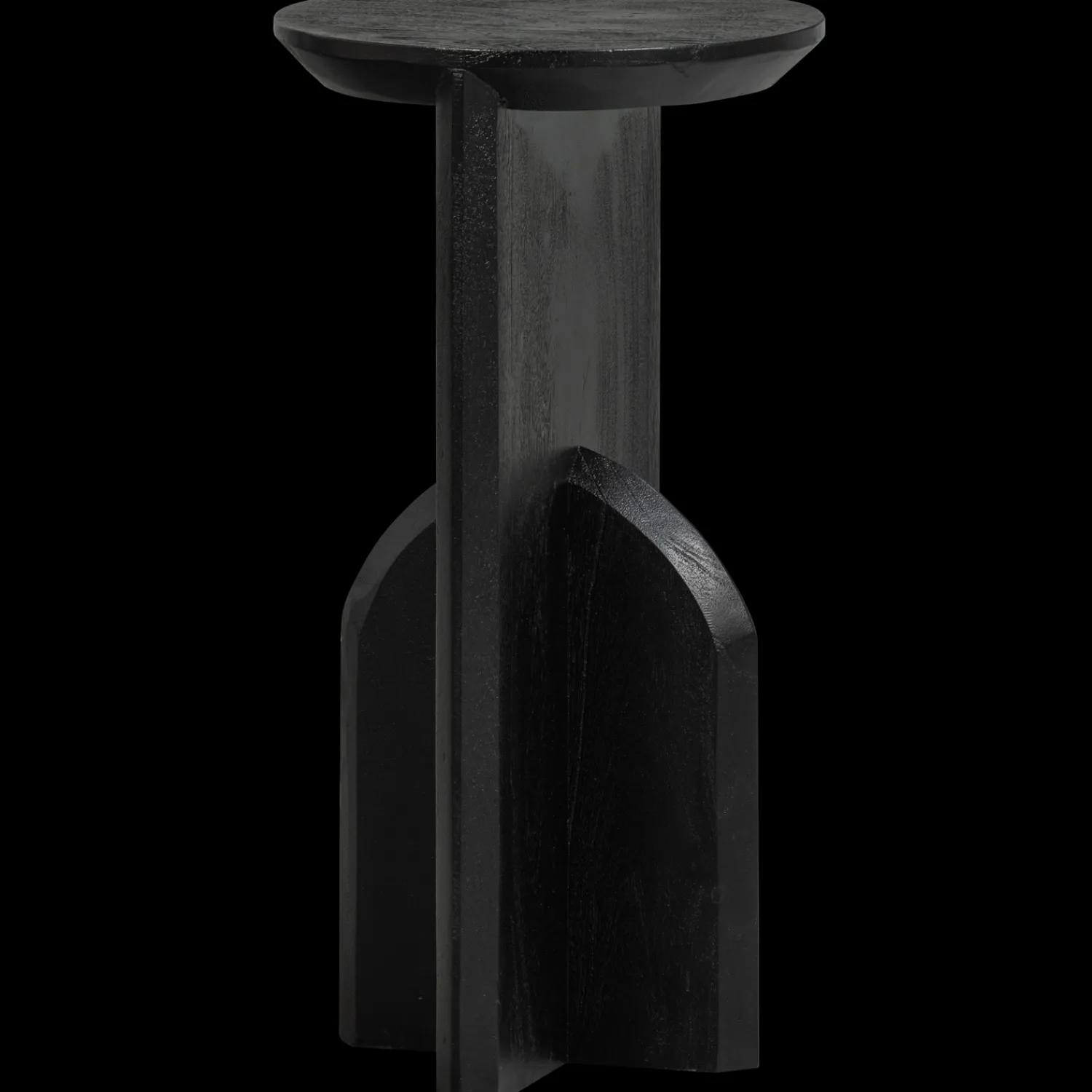 Houten Bijzettafels-WOOOD Kioni Bijzettafel Black