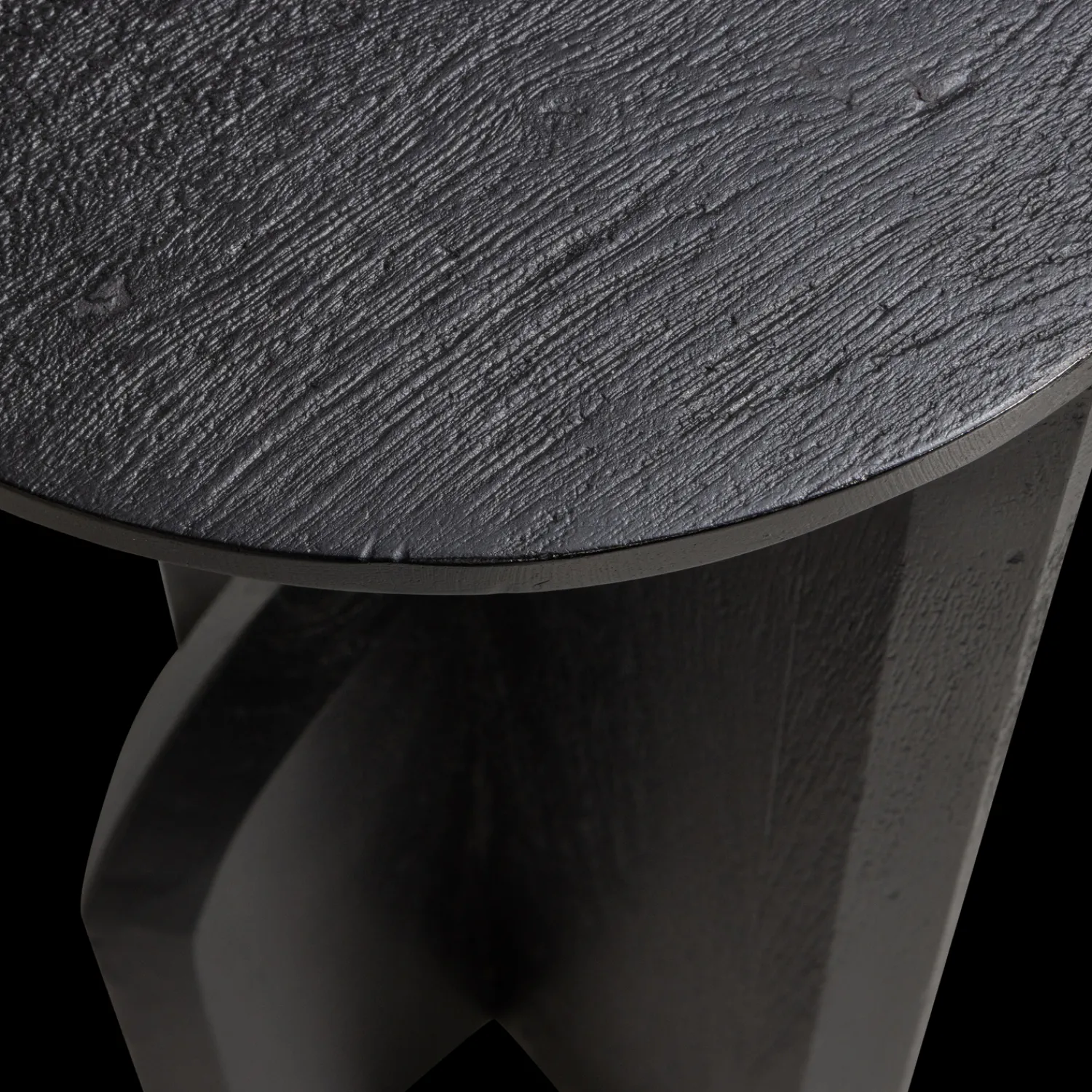 Houten Bijzettafels-WOOOD Kioni Bijzettafel Black