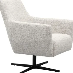 Draaifauteuils-Trendhopper Kiran Fauteuil Bisque