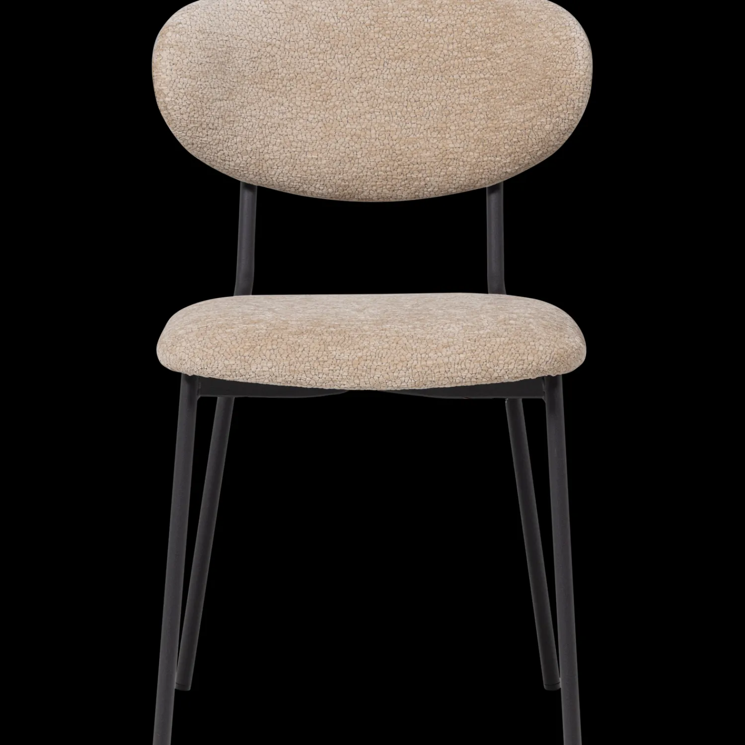 Eetkamerstoelen Zonder Armleuning-WOOOD Kjeld Eetkamerstoel Naturel