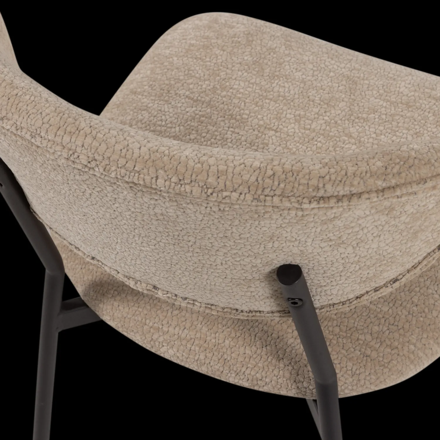 Eetkamerstoelen Zonder Armleuning-WOOOD Kjeld Eetkamerstoel Naturel