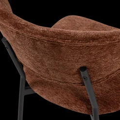 Eetkamerstoelen Zonder Armleuning-WOOOD Kjeld Eetkamerstoel Bruin