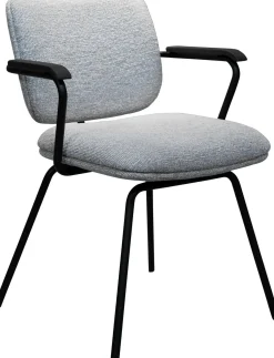 Eetkamerstoelen Met Armleuning-Eijerkamp Collectie Kobe Armstoel Naturel