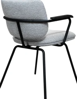 Eetkamerstoelen Met Armleuning-Eijerkamp Collectie Kobe Armstoel Naturel