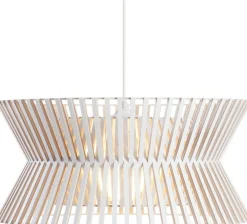 Design Hanglampen|Design Hanglampen-Secto Design Kontro 6000 Hanglamp White