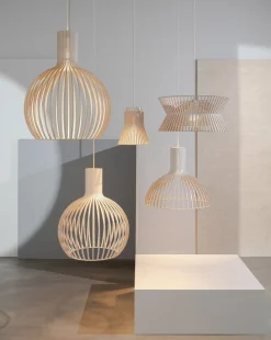Design Hanglampen|Design Hanglampen-Secto Design Kontro 6000 Hanglamp White