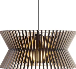 Design Hanglampen|Design Hanglampen-Secto Design Kontro 6000 Hanglamp Black