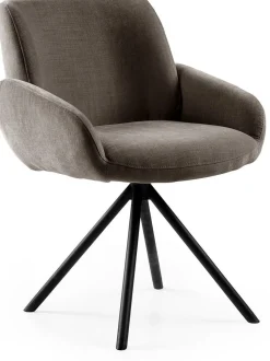 Draaibare Eetkamerstoelen|Eetkamerstoelen Met Armleuning-Feelings Wonen Kyran Eetkamerstoel Elephant