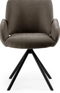 Draaibare Eetkamerstoelen|Eetkamerstoelen Met Armleuning-Feelings Wonen Kyran Eetkamerstoel Elephant