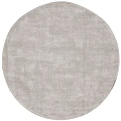 Vloerkleden|Ronde Vloerkleden-MUST Living La Belle M Vloerkleed Lichtgrijs