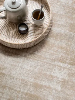 Vloerkleden|Ronde Vloerkleden-MUST Living La Belle S Vloerkleed Beige
