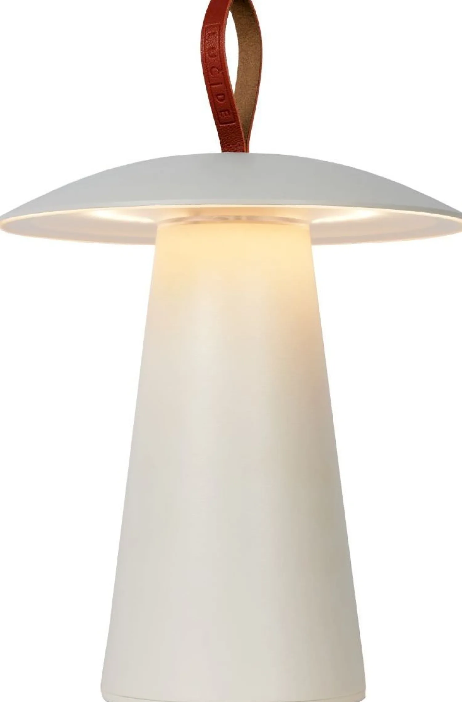 Tafellampen|Tafellampen-Lucide La Donna Tafellamp Wit