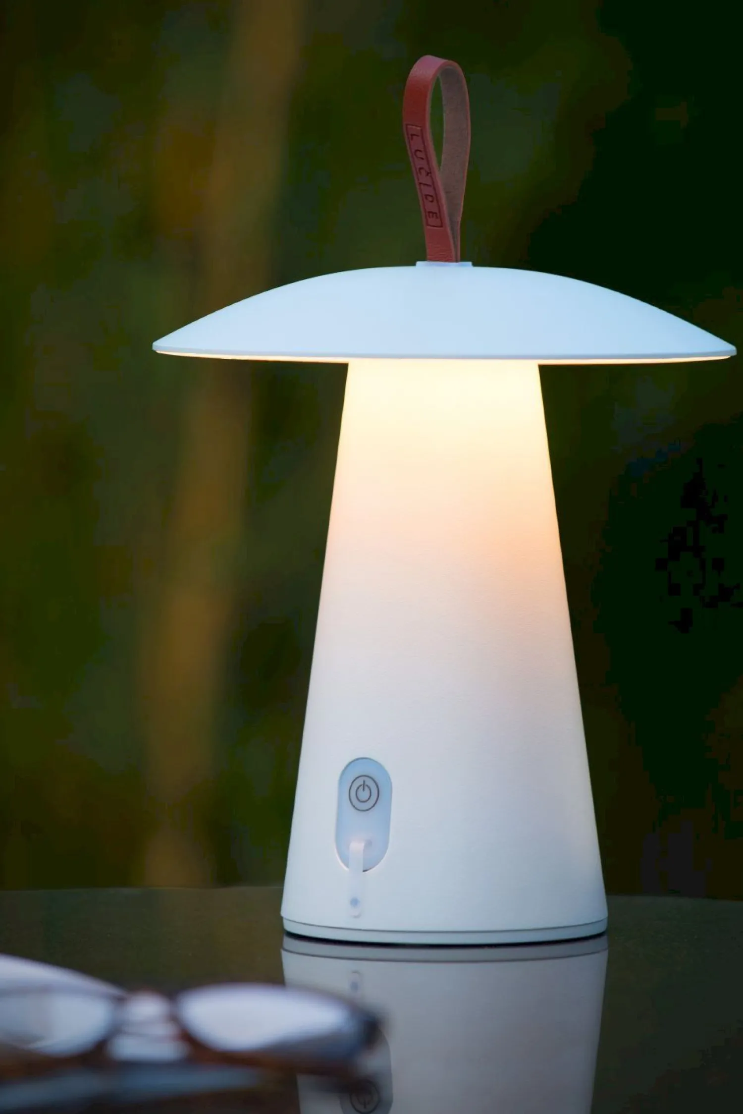 Tafellampen|Tafellampen-Lucide La Donna Tafellamp Wit