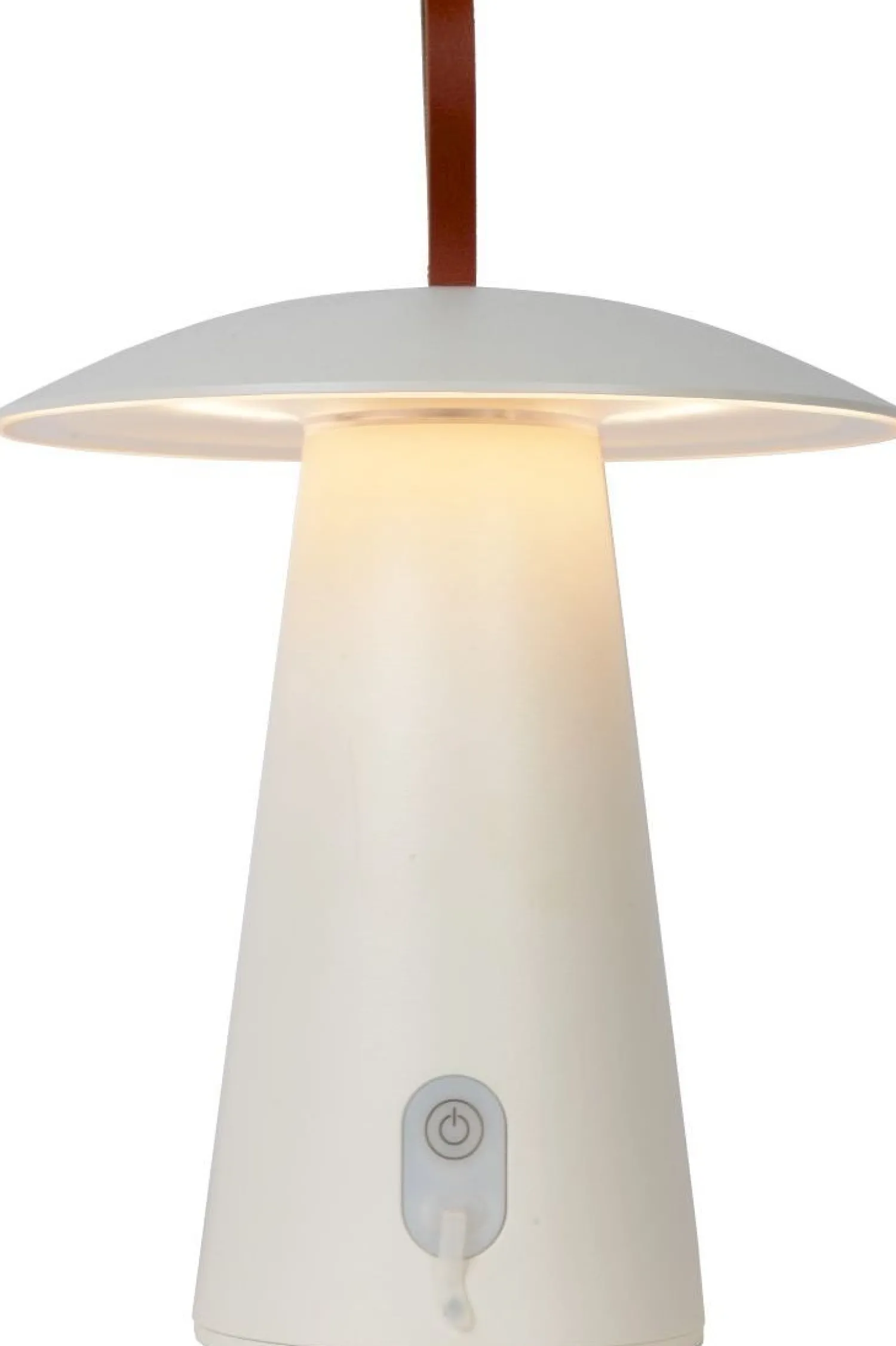 Tafellampen|Tafellampen-Lucide La Donna Tafellamp Wit