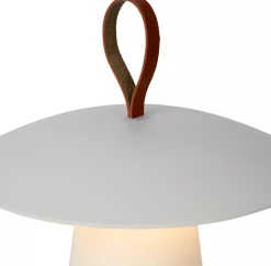 Tafellampen|Tafellampen-Lucide La Donna Tafellamp Wit