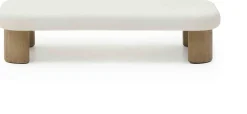 Tuintafels-Kave Home Labra Outdoor Salontafel Wit