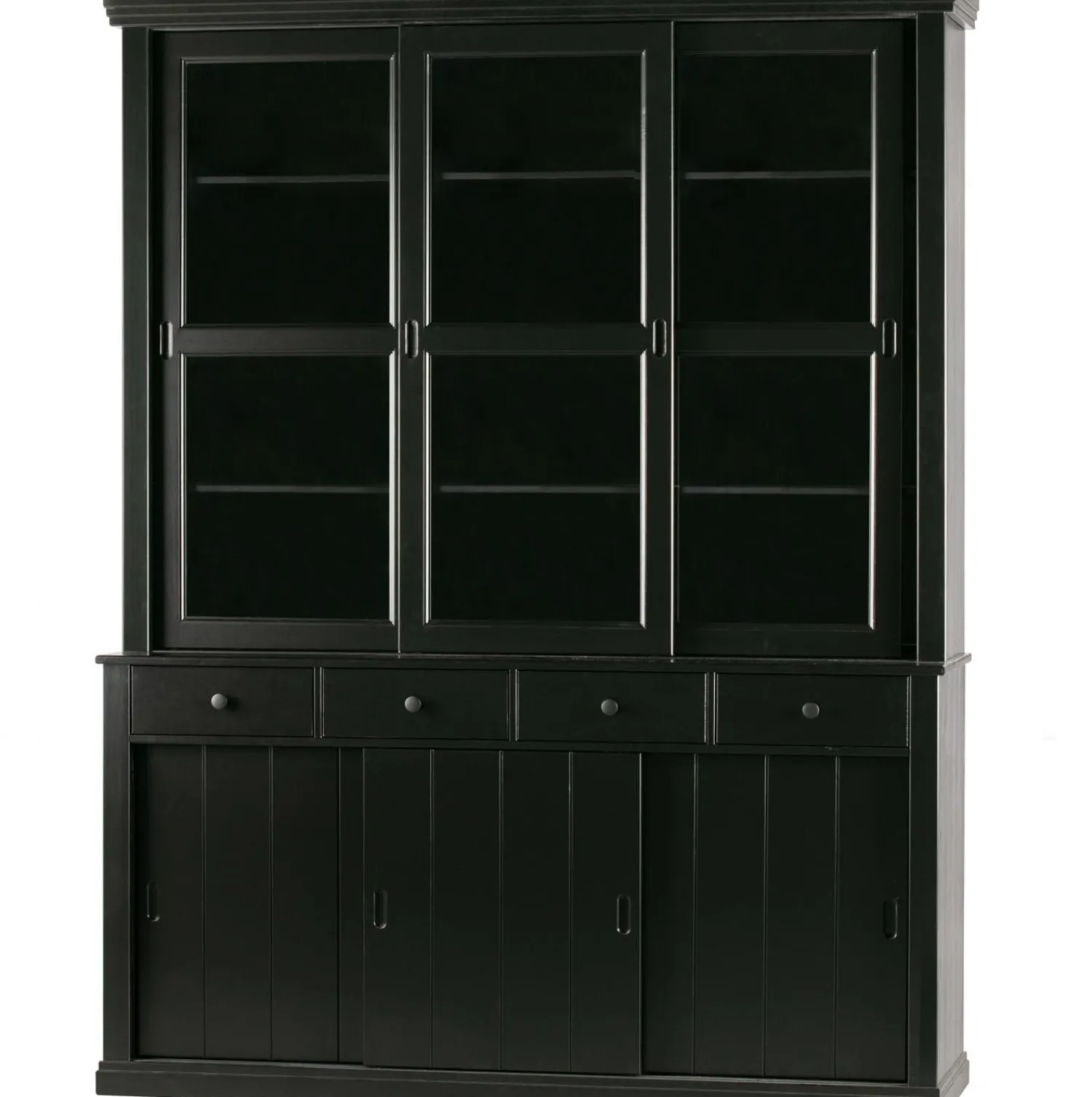 Buffetkasten|Buffetkasten-WOOOD Lagos Buffetkast Black