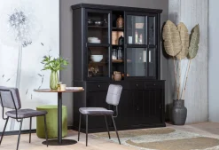 Buffetkasten|Buffetkasten-WOOOD Lagos Buffetkast Black