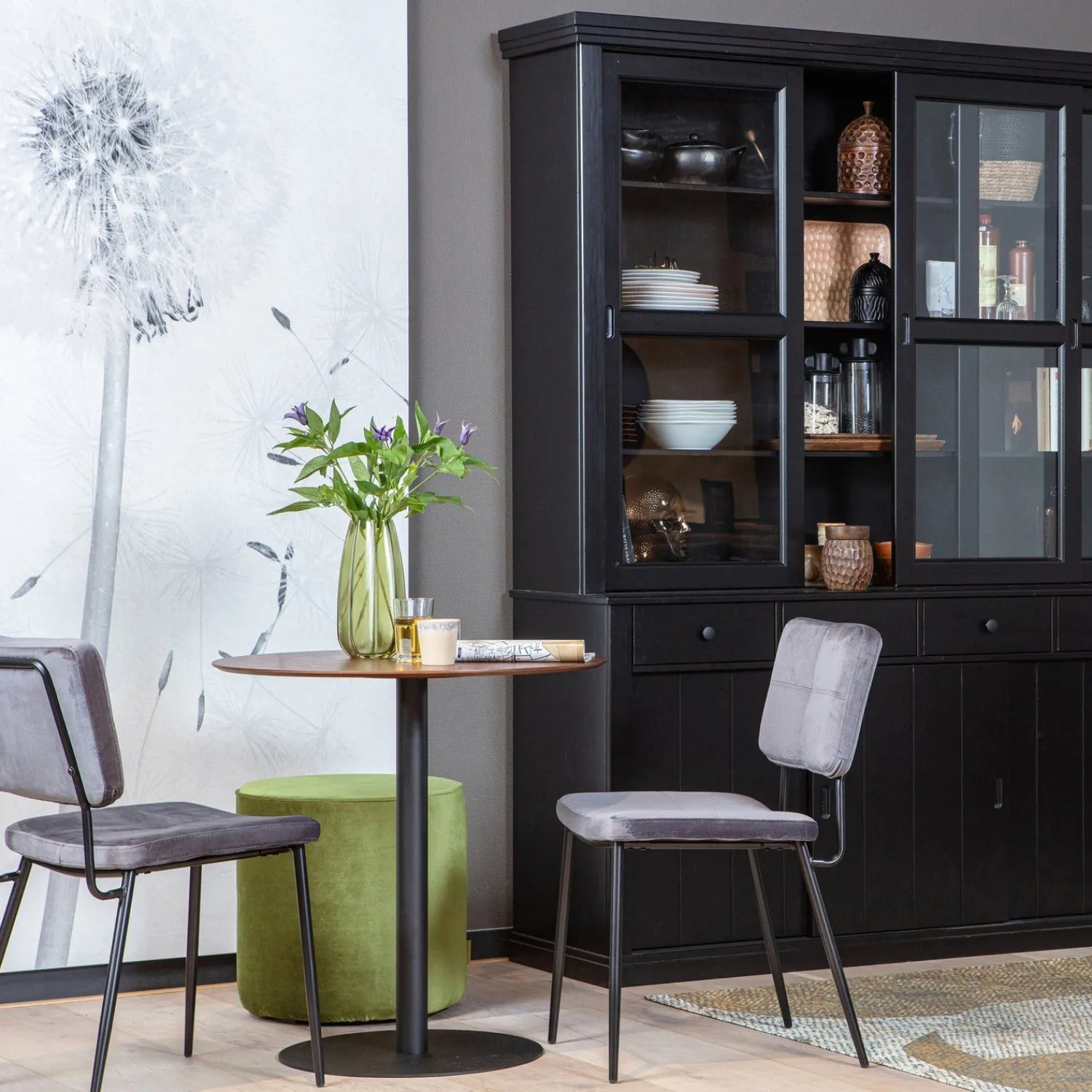 Buffetkasten|Buffetkasten-WOOOD Lagos Buffetkast Black