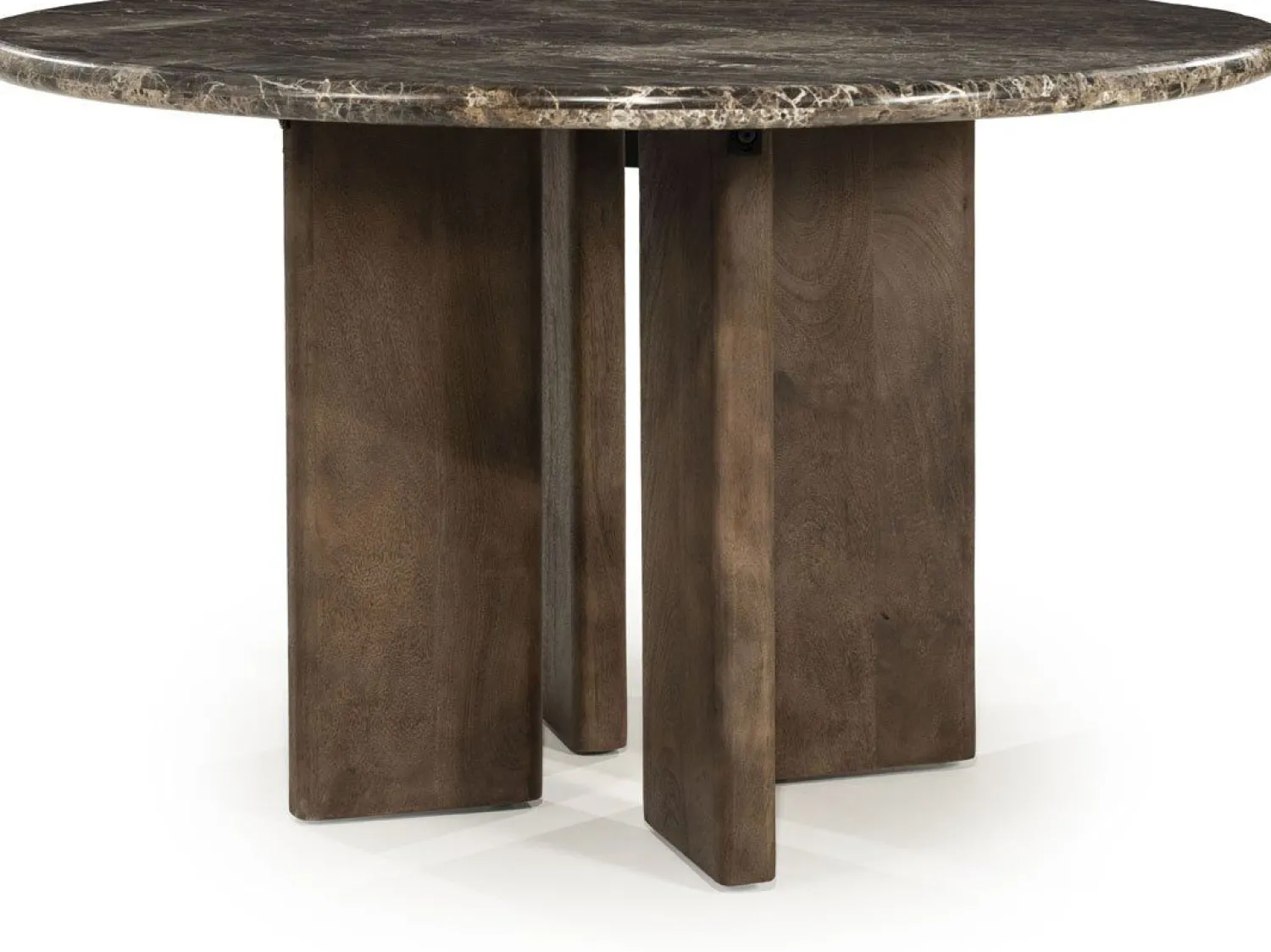 Houten Eettafels-Eleonora Lando Eettafel Bruin